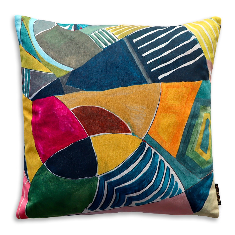 Coussin - MAKEBA bleu