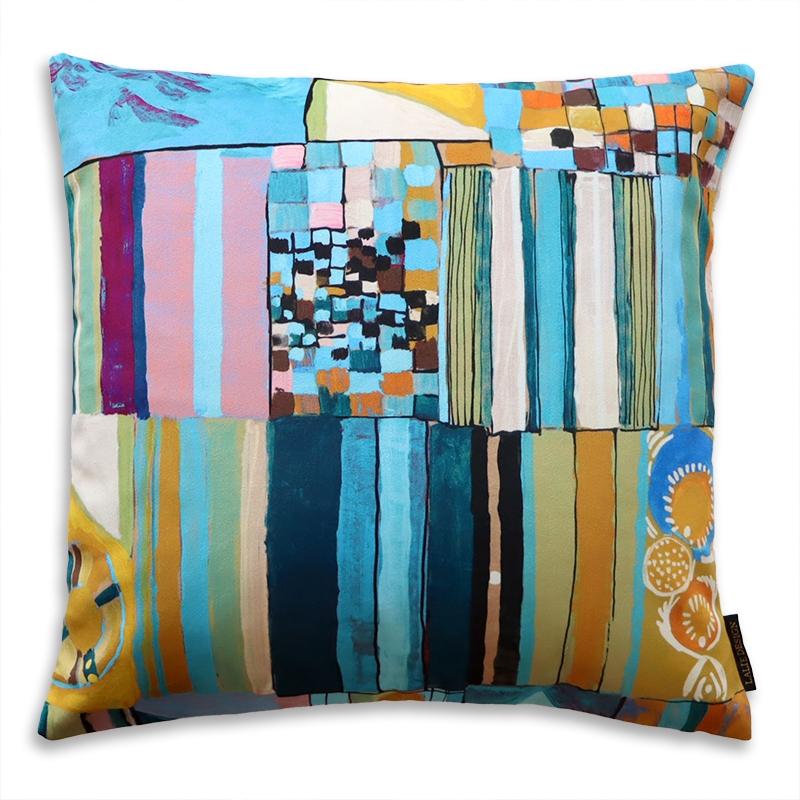 Coussin - PAÏTITI turquoise