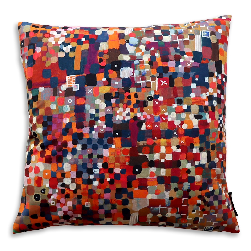 Coussin - CONFETTI orange