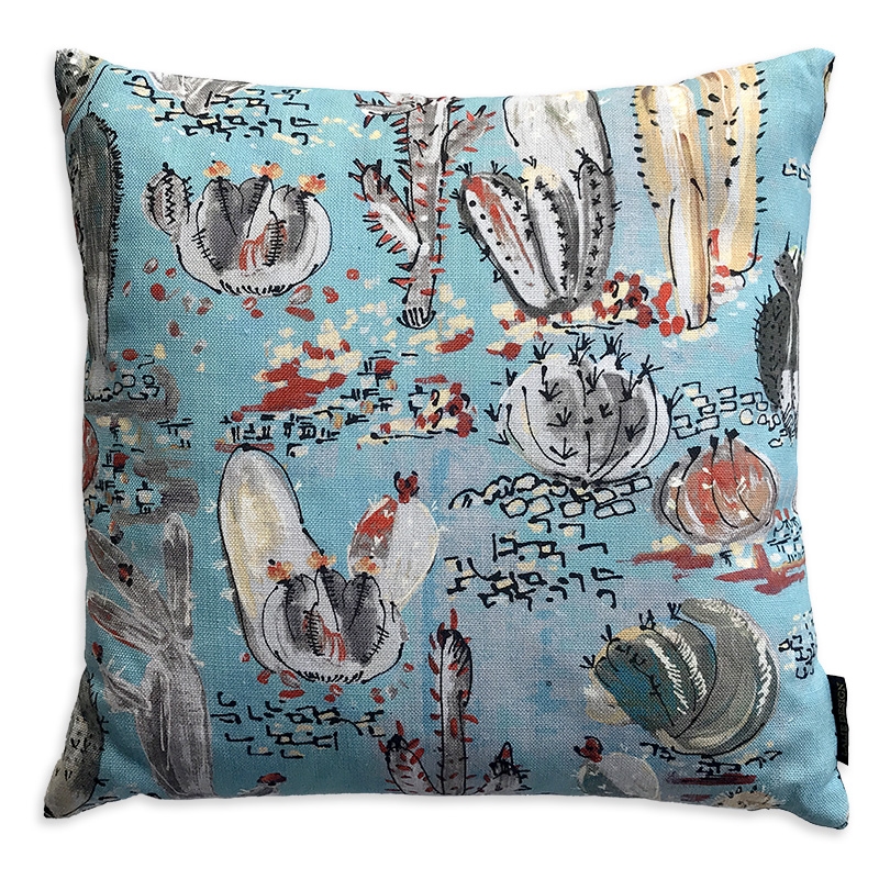 Coussin - CANCUN BLEU (*)