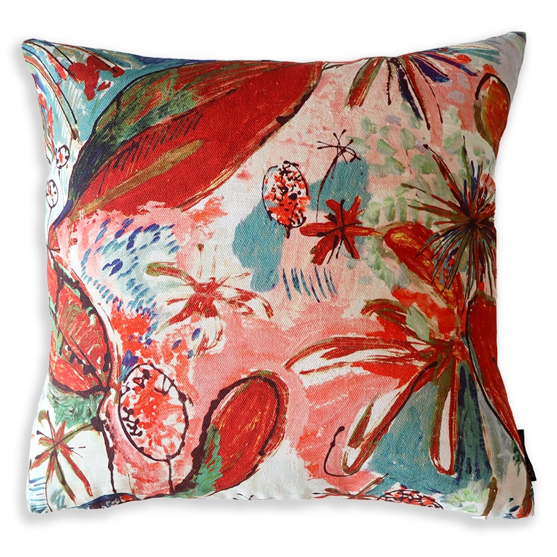 Coussin - PANAMA Carmin