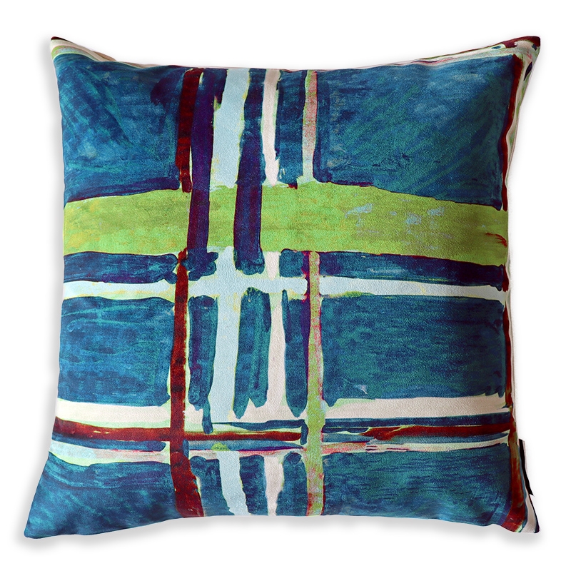 Coussin - MADRAS Kiwi