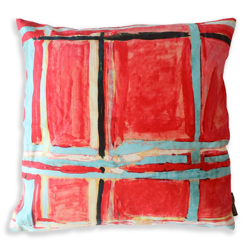 Coussin - MADRAS Rose