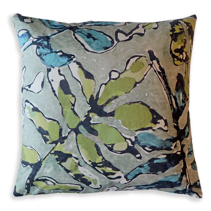 Coussin - ELLIPSE Cyan