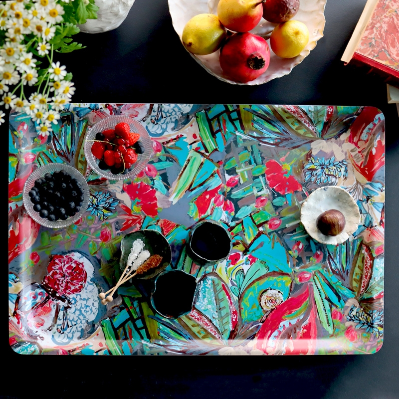 Plateau TAM TAM rouge