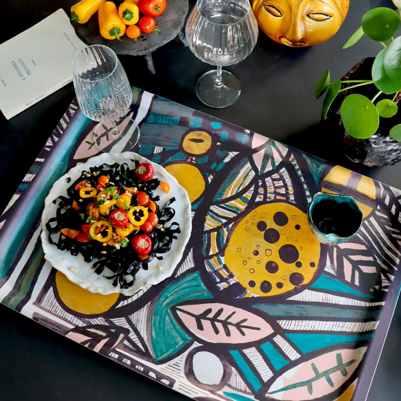 Plateau TOMIKO jaune