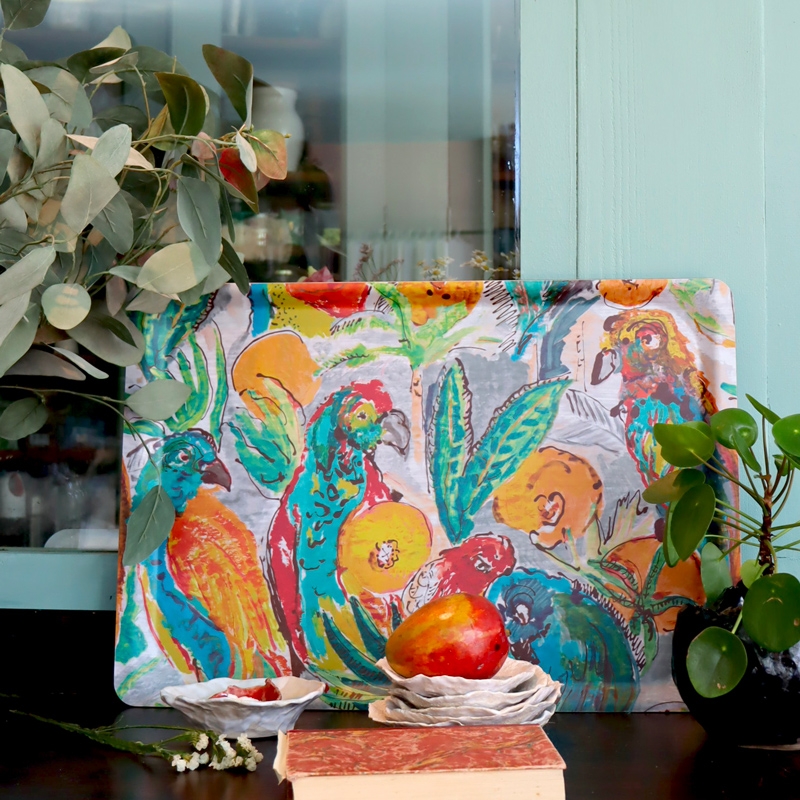 Plateau PAPAGAÏ jaune