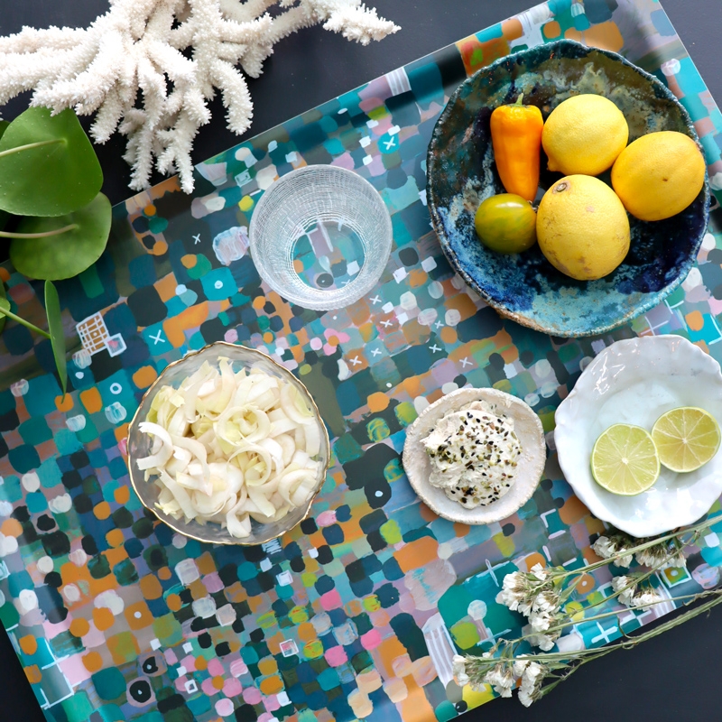 Plateau CONFETTI canard