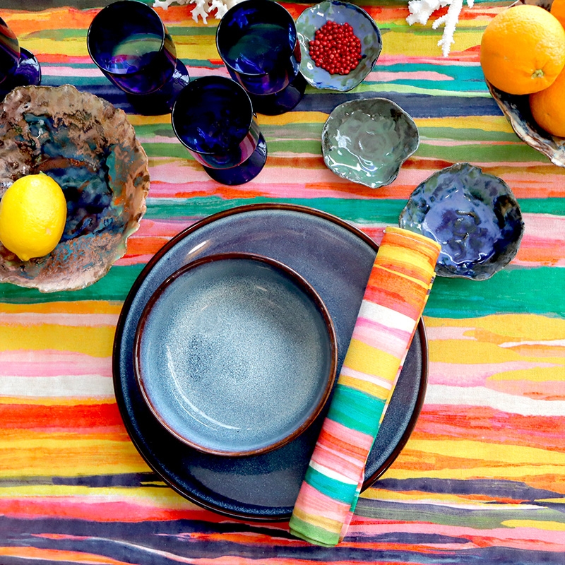 Lot de 4 serviettes - BAHIA...