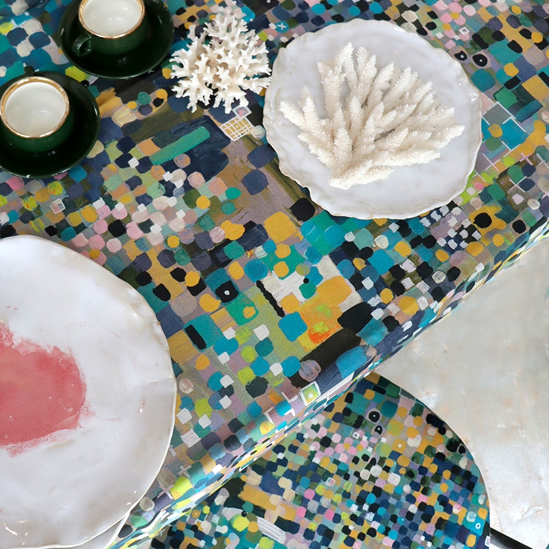 Lot de 4 serviettes -...