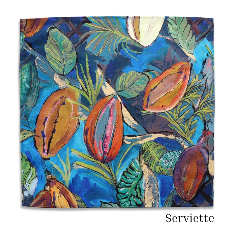 Lot de 4 serviettes -...