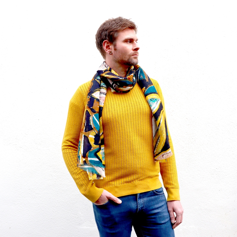 FOULARD - EXUBÉRANCE tabac