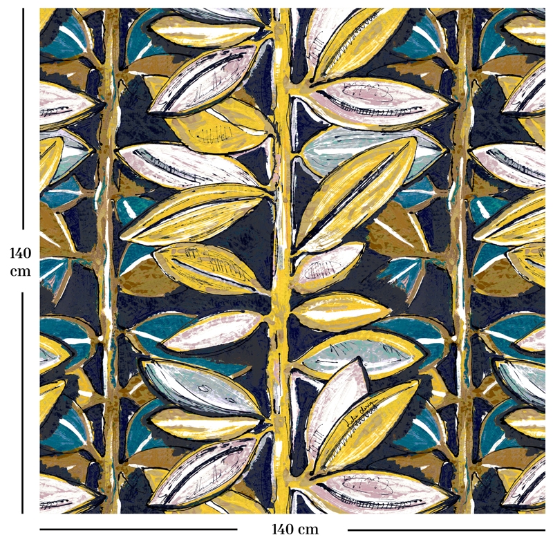 FOULARD - EXUBÉRANCE tabac