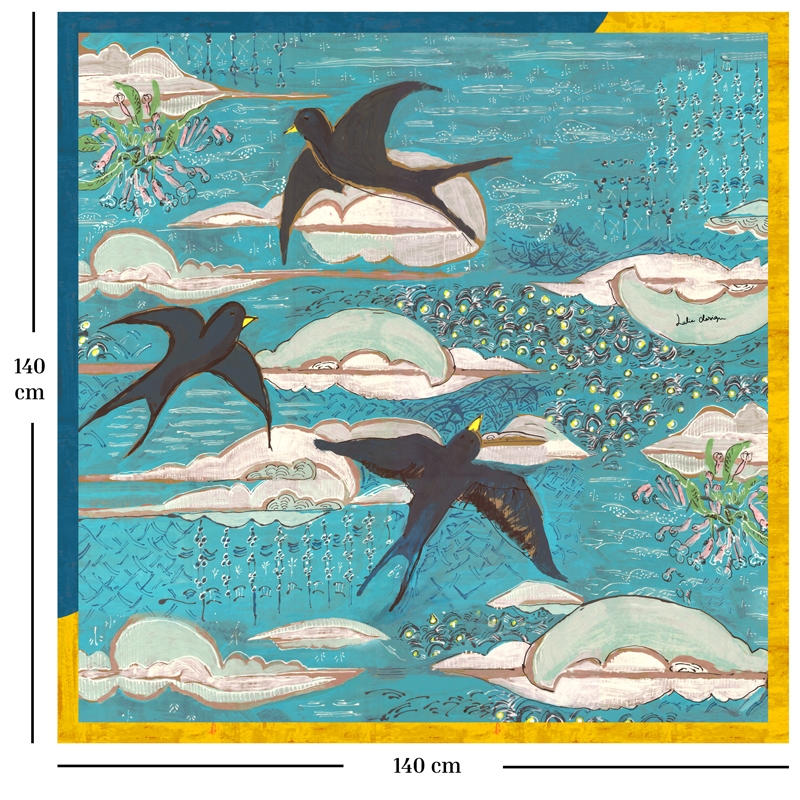 FOULARD - HIRONDELLE one