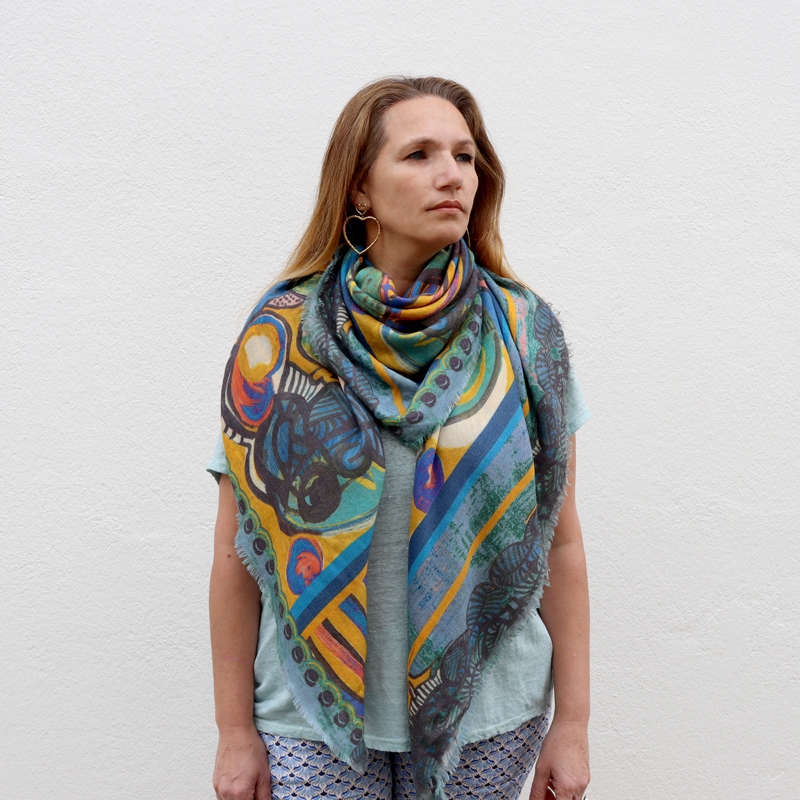 FOULARD - PICARO jaune