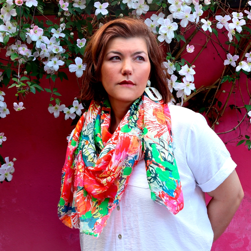 FOULARD - BOUQUET one