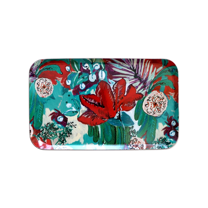 Plateau ACANTHE rouge