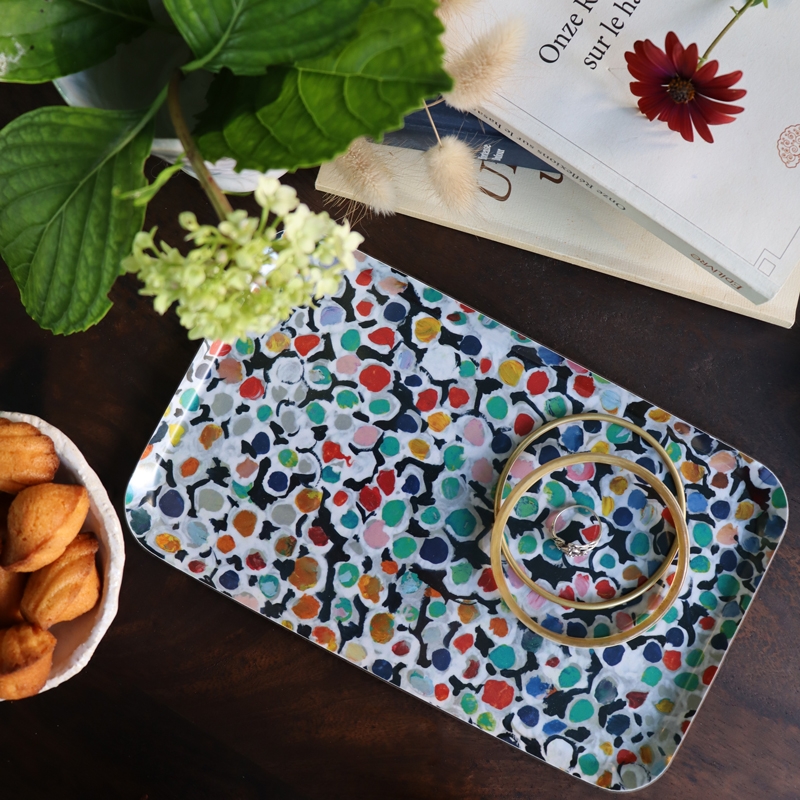 Plateau GALUCHAT bleu