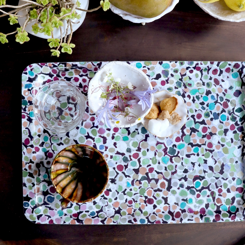 Plateau GALUCHAT cyan