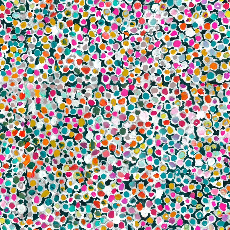 Tissu GALUCHAT orange