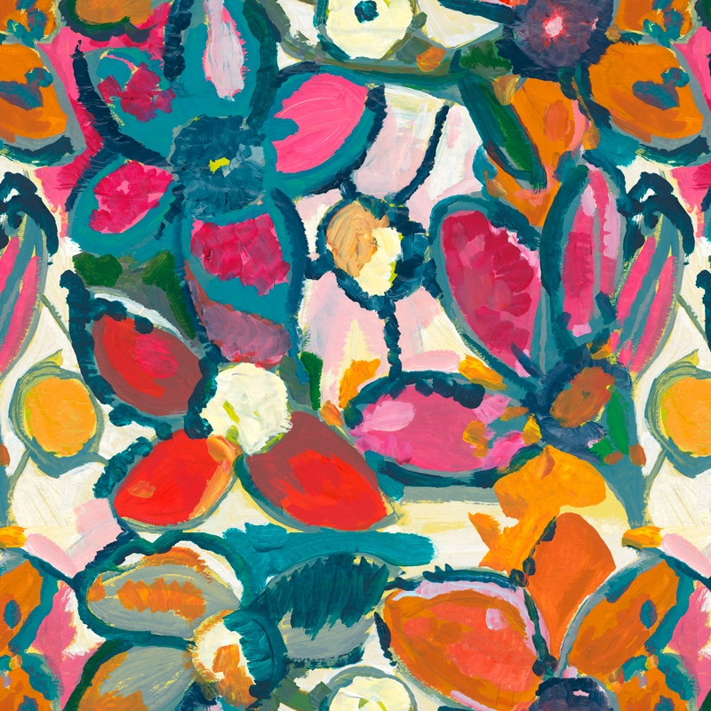 Tissu LUCETTE canard