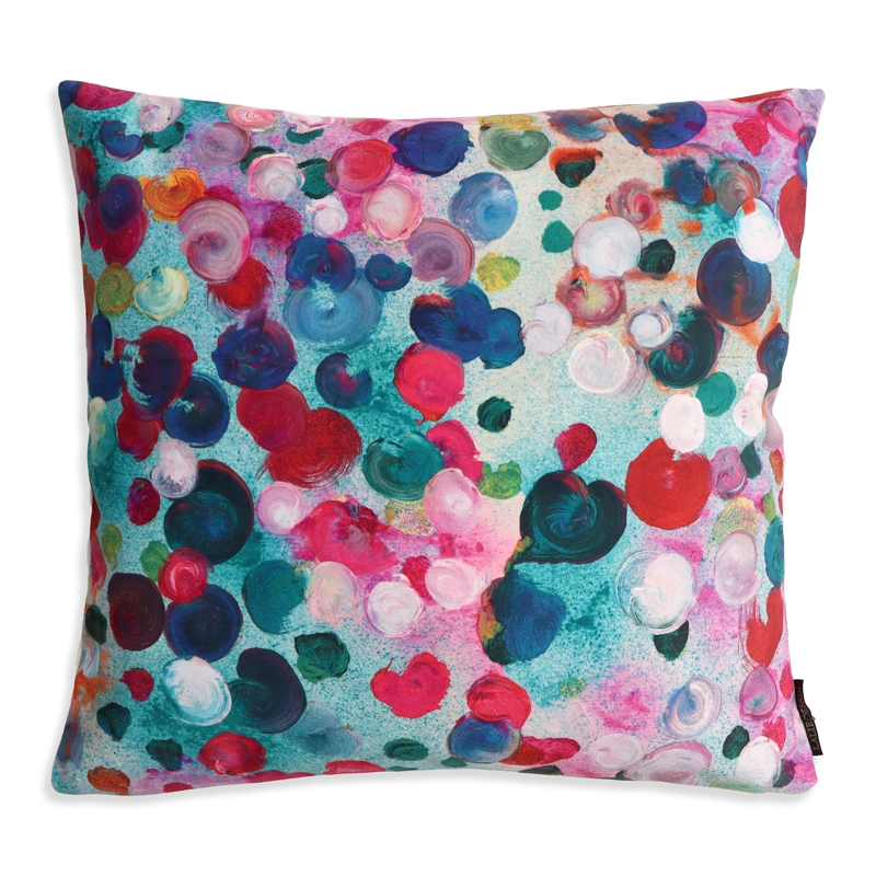 Coussin - BUBBLE turquoise