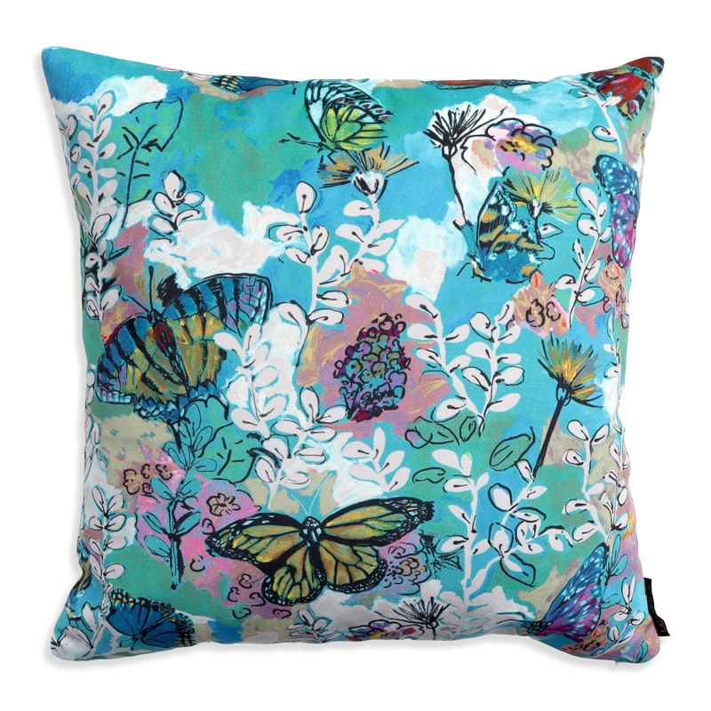 Coussin - LILIE aqua