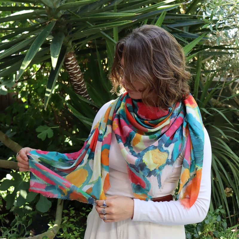 FOULARD - LUCETTE canard