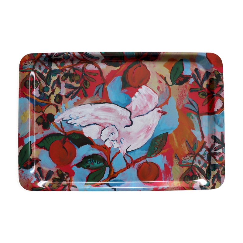 Plateau COLOMBE rose