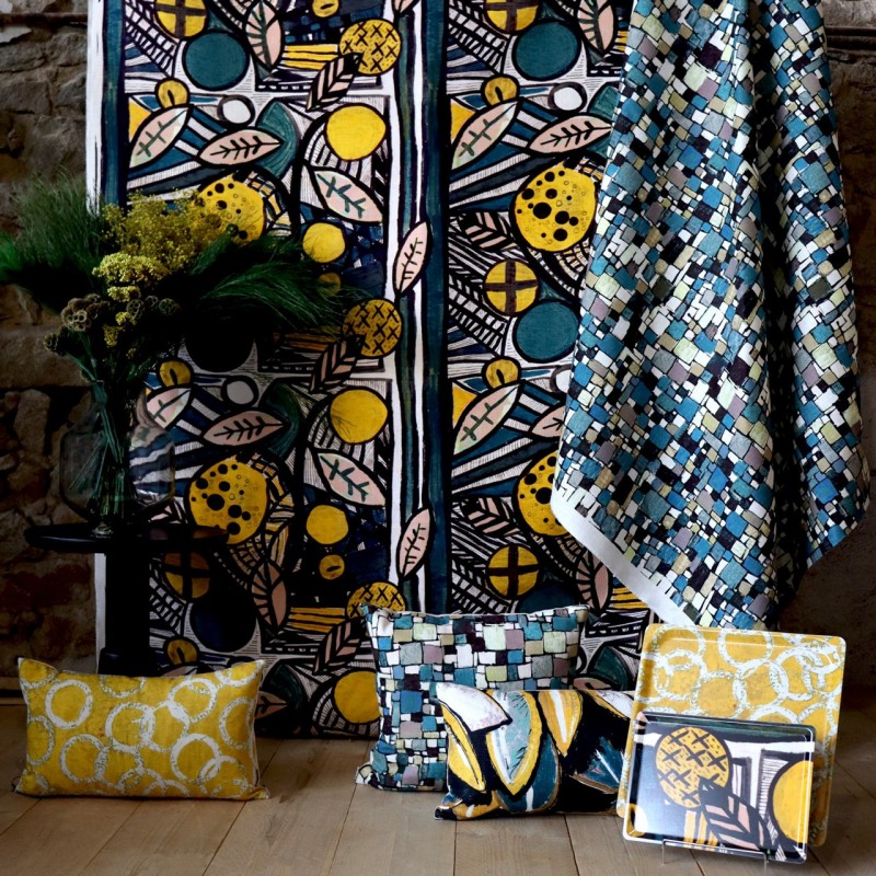 Vitrine TOMIKO jaune