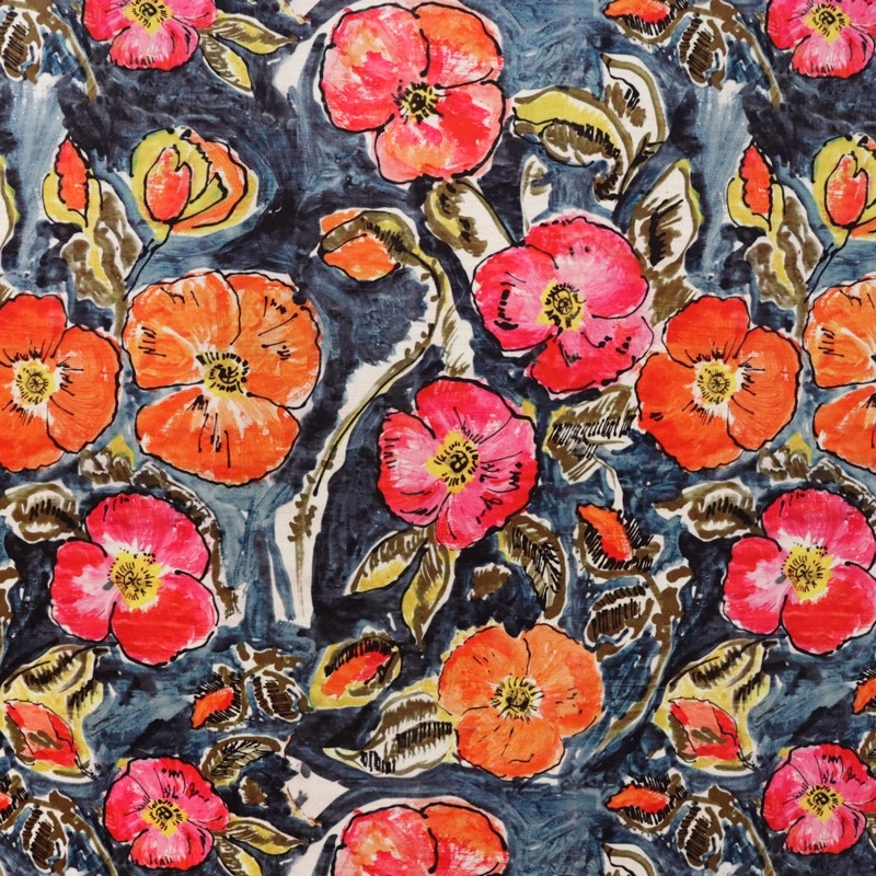 Tissu POPPIES one