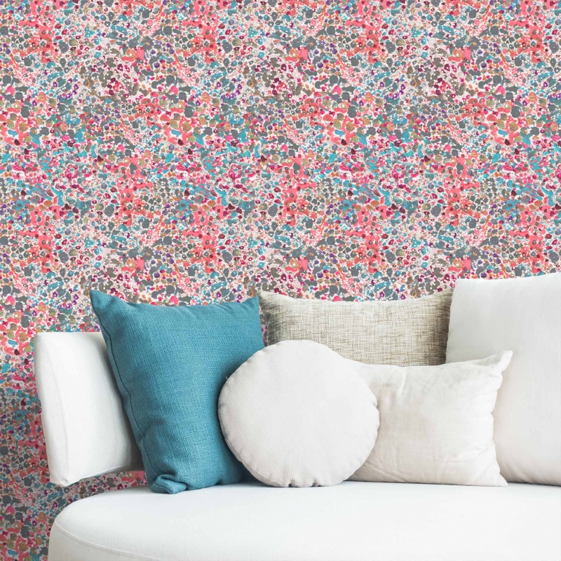 Papier peint PICOLO rose