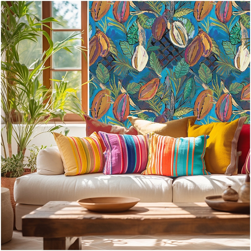 PAPIER PEINT - TRINIDAD...