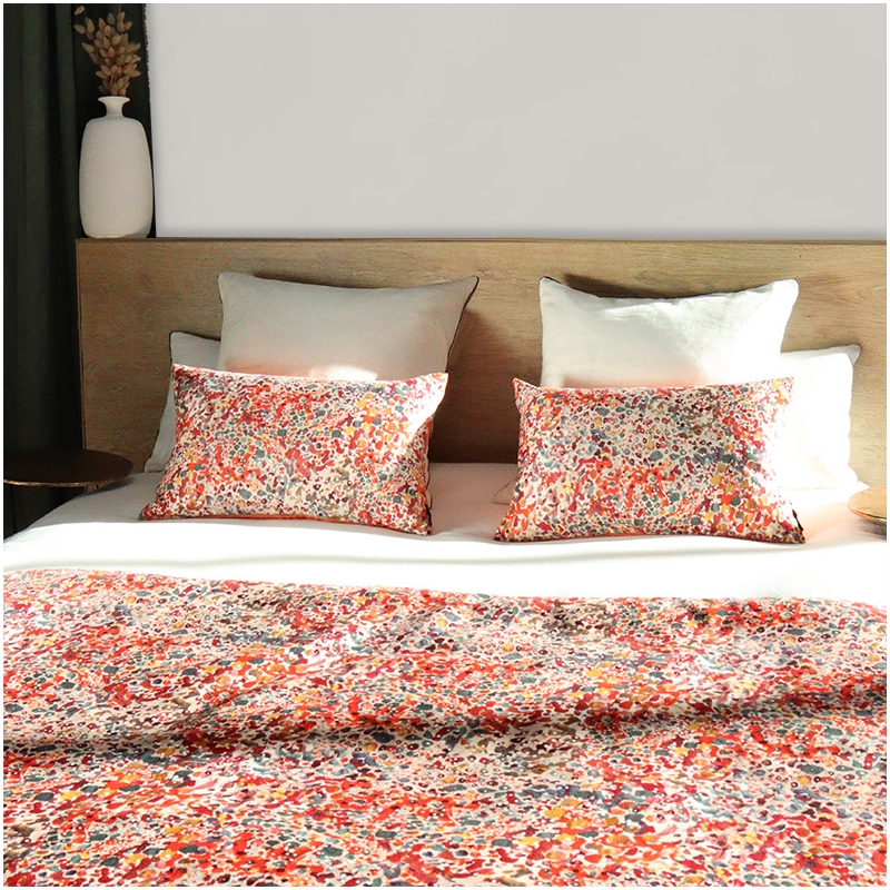 Courtepointe PICOLO vermillon