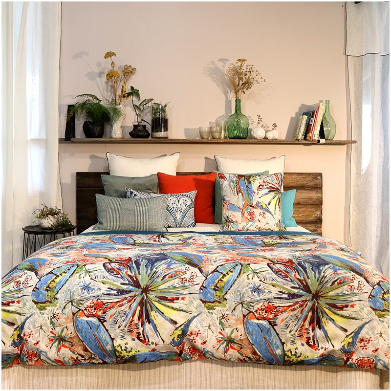 Courtepointe PANAMA bleu