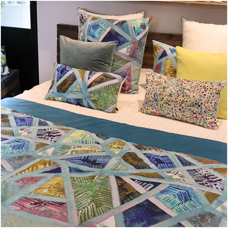 Courtepointe MOUCHARABIE...