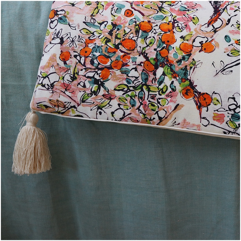 Courtepointe POMME D'API pêche