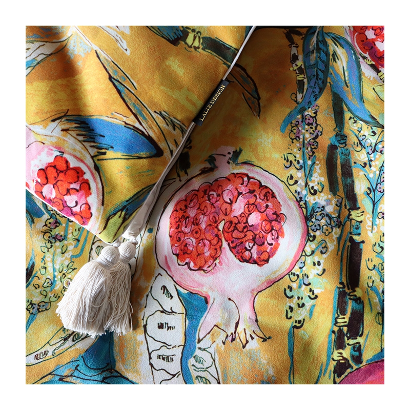 Courtepointe GRENADA safran