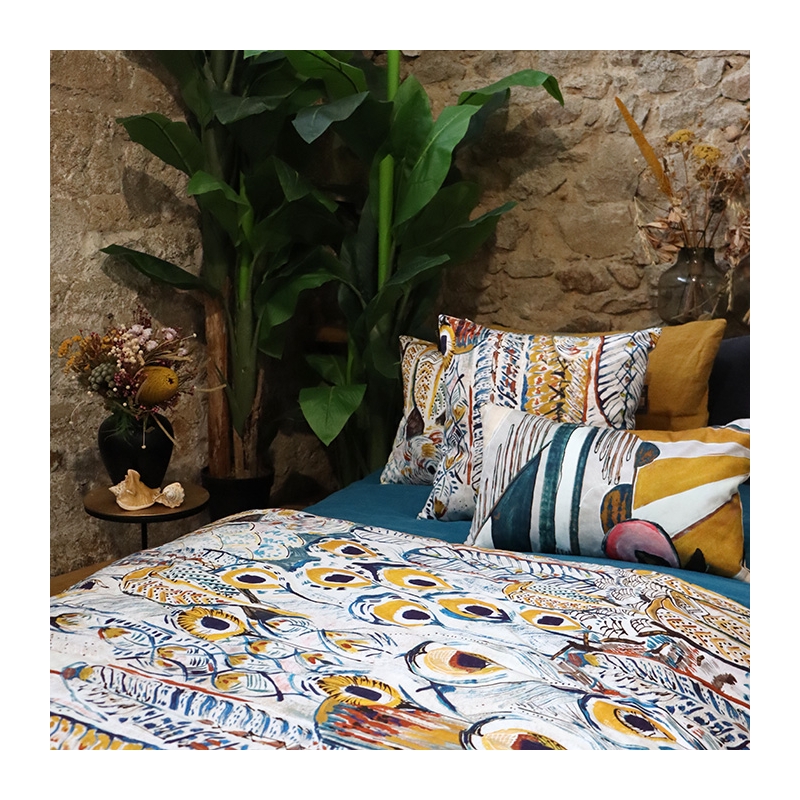 Courtepointe PANACHE tabac