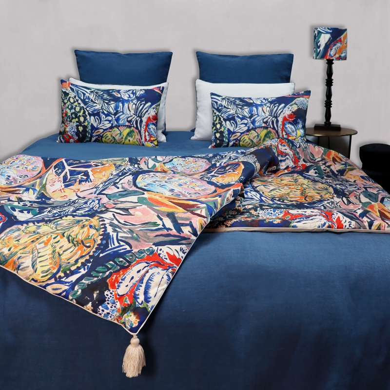 Courtepointe PACO bleu