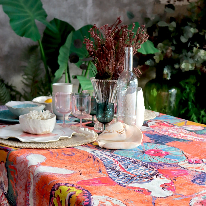 Lot de 4 serviettes -...