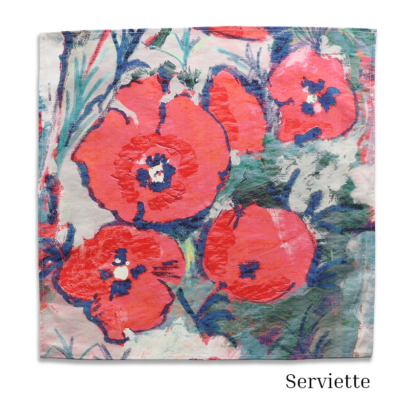 Lot de 4 serviettes - LOVE...