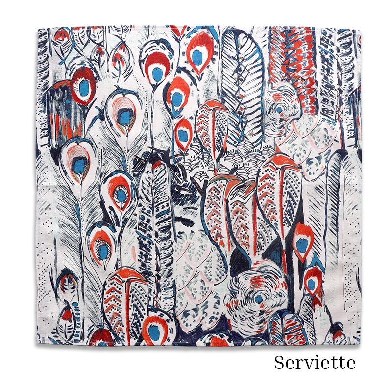 Lot de 4 serviettes -...